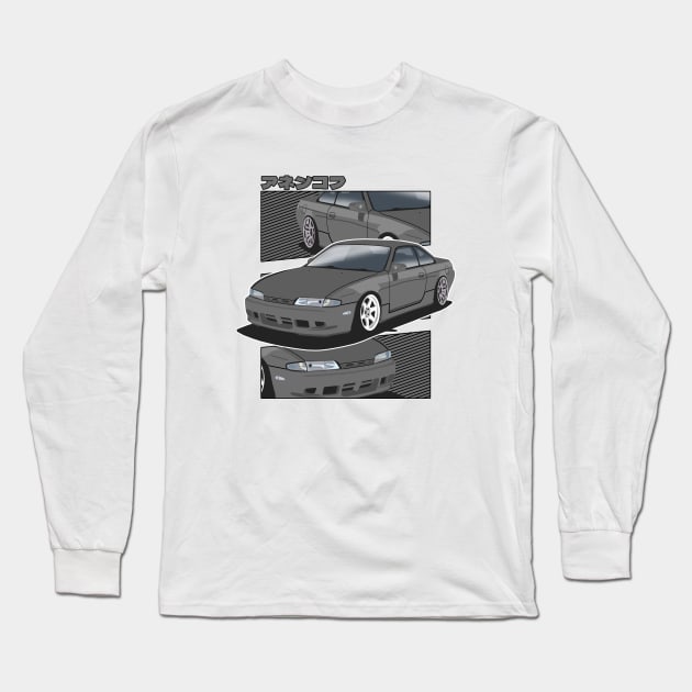 Nissan Silvia S14 Zenki Long Sleeve T-Shirt by Rebellion Store